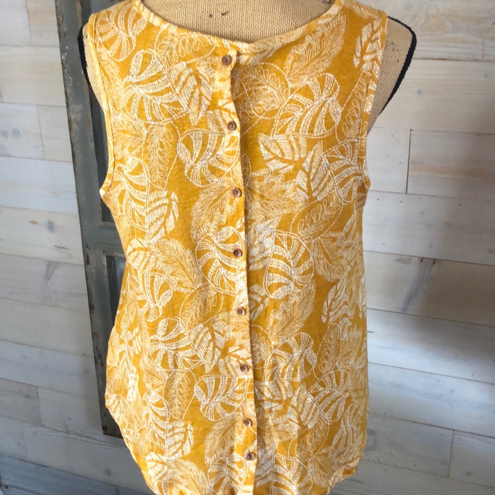 Rachel Zoe linen top. M - Picture 5 of 7
